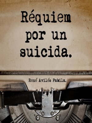 cover image of Réquiem por un suicida